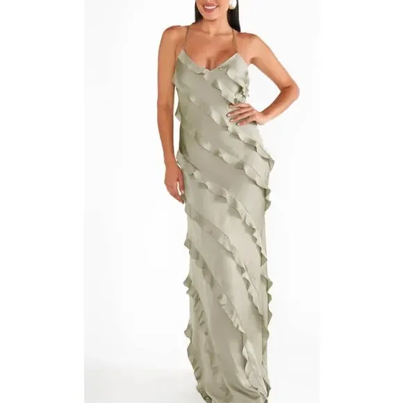 fitted lace wedding dress Cortana main image 0